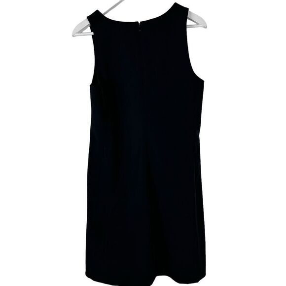 Theory Black Sleeveless Dress Size 10 - Picture 2 of 8